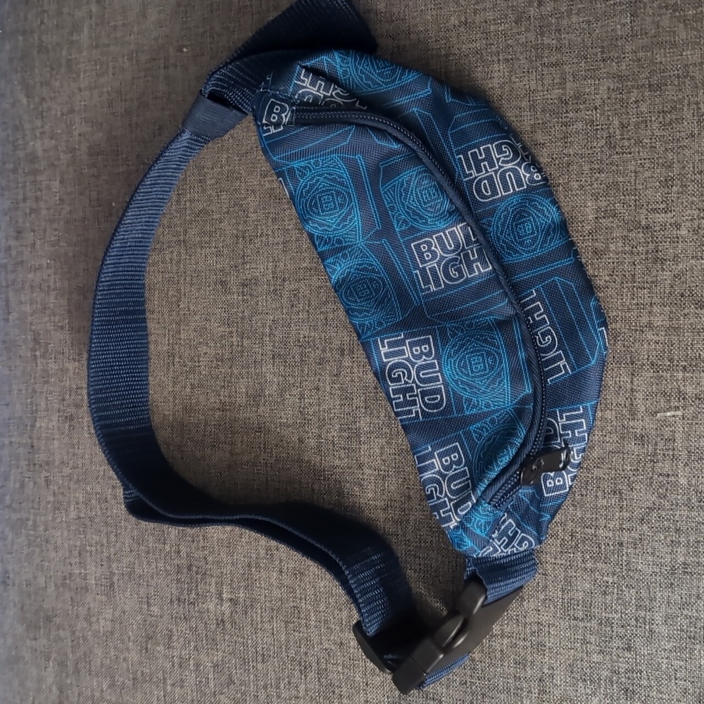 Bud Light Blue Belt Bag / Fanny Pack